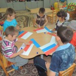 Аппликация Символы России