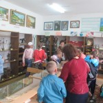 В нашем музее гости