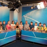 в студии телерадиокомпании