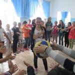 вместе с волонтёрами